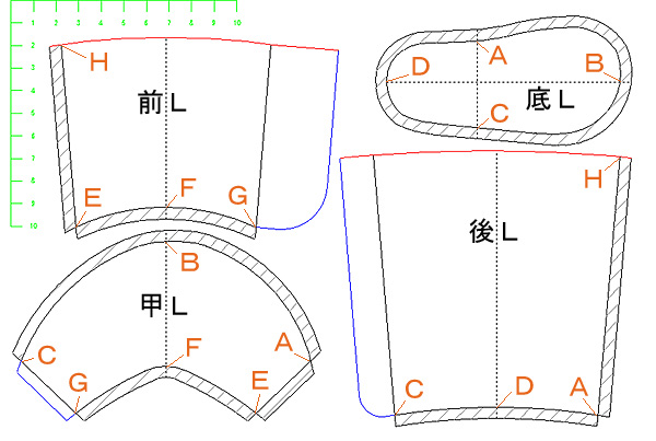 まだ歩かない赤ちゃんのための防寒用ブーツの作り方